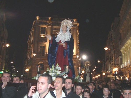Traslado Penitencial de la Stma. Virgen Dolorosa de la Vuelta del Calvario